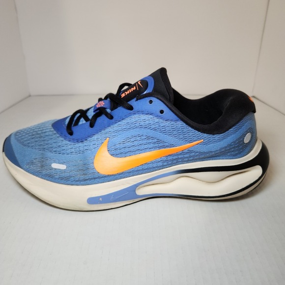 Nike Journey Running Shoes Men's Size 10 Blue Orange Running Training FN0228-400 - Picture 3 of 12